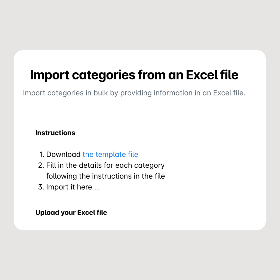 Importation groupée de données comptables